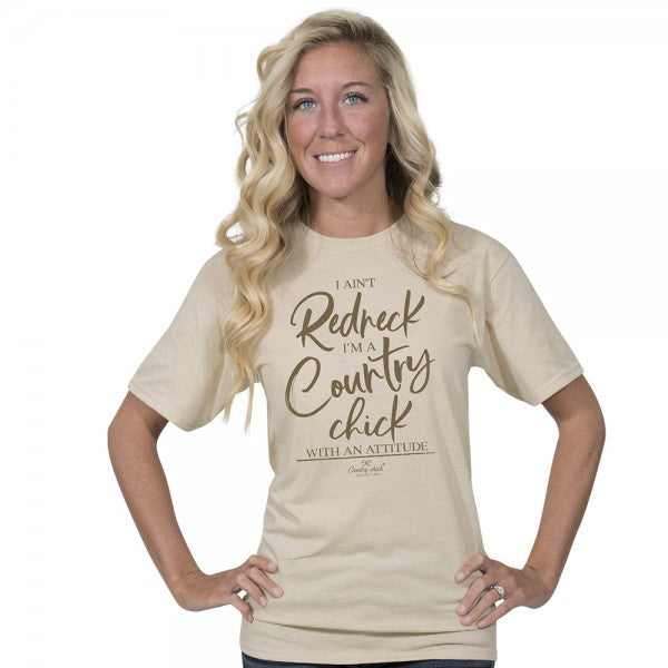 SALE Country Chick By Simply Southern Redneck T-Shirt