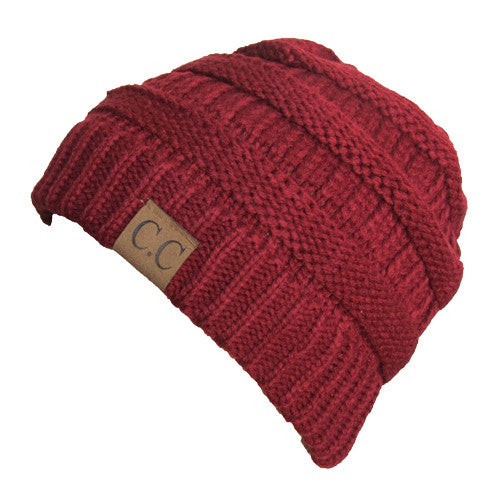 CC Comfort Colors Knit Winter Beanie Hat - SimplyCuteTees