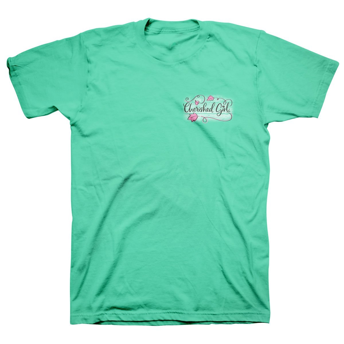 Cherished Girl Amazing Grace How Sweet the Sound Girlie Christian Bright T Shirt