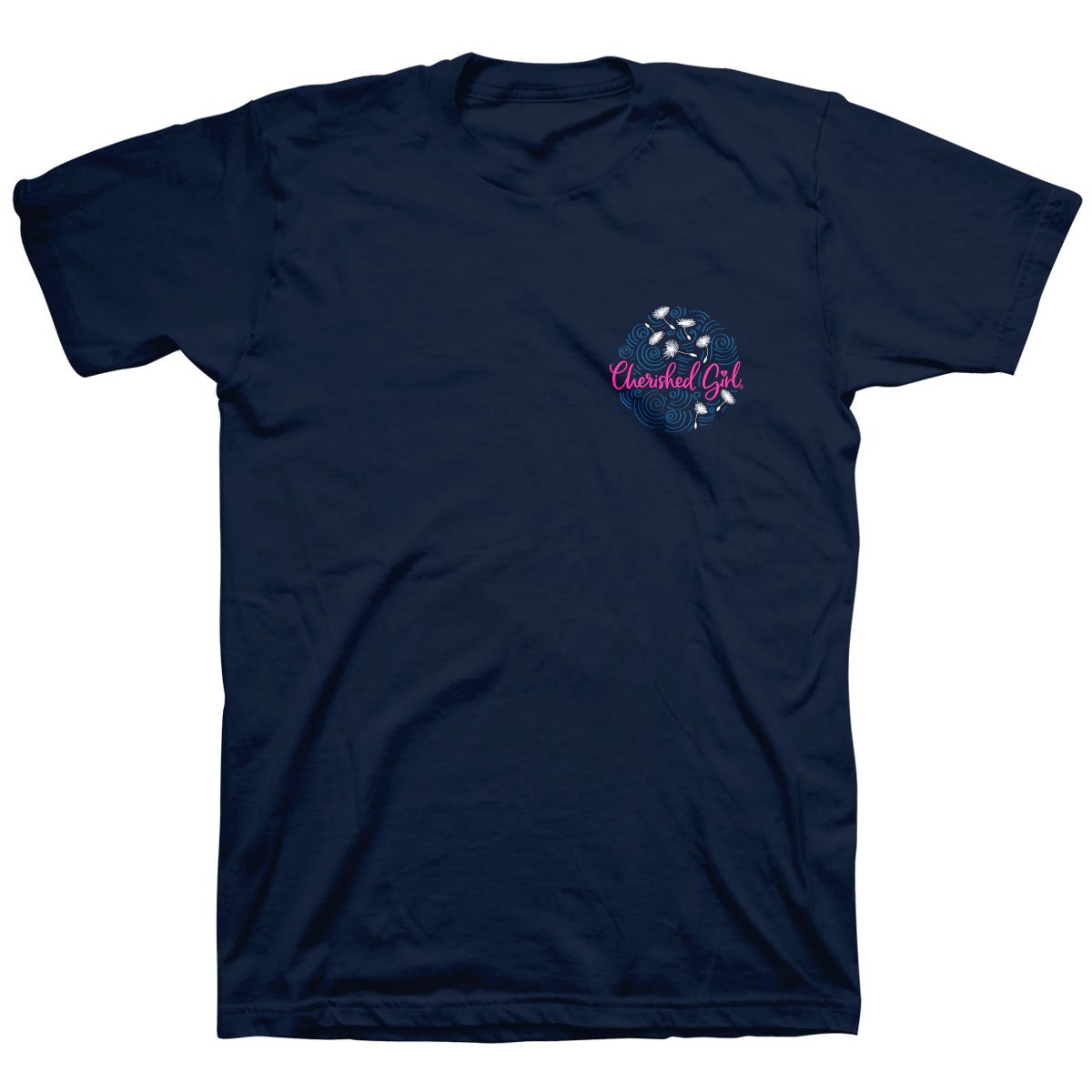 Cherished Girl Dandelion Dream Wish Christian T-Shirt