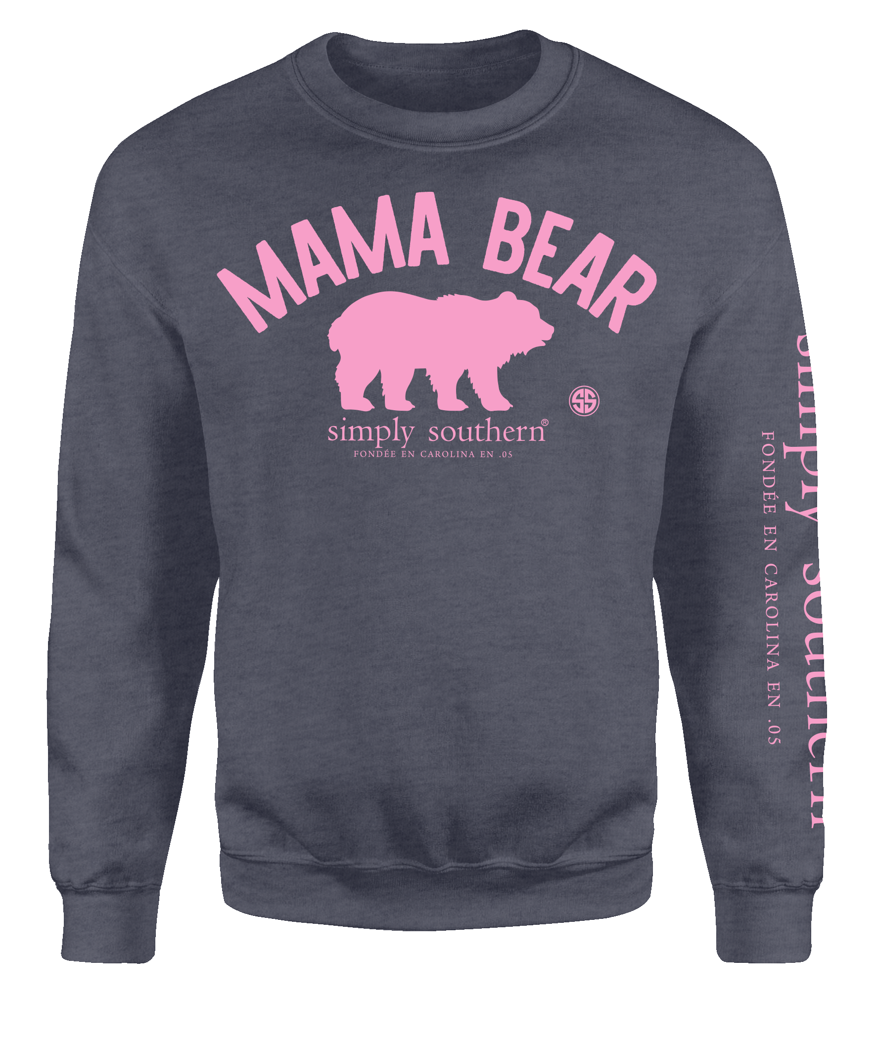 SALE Simply Southern Mama Bear Long Sleeve Crew Sweatshirt