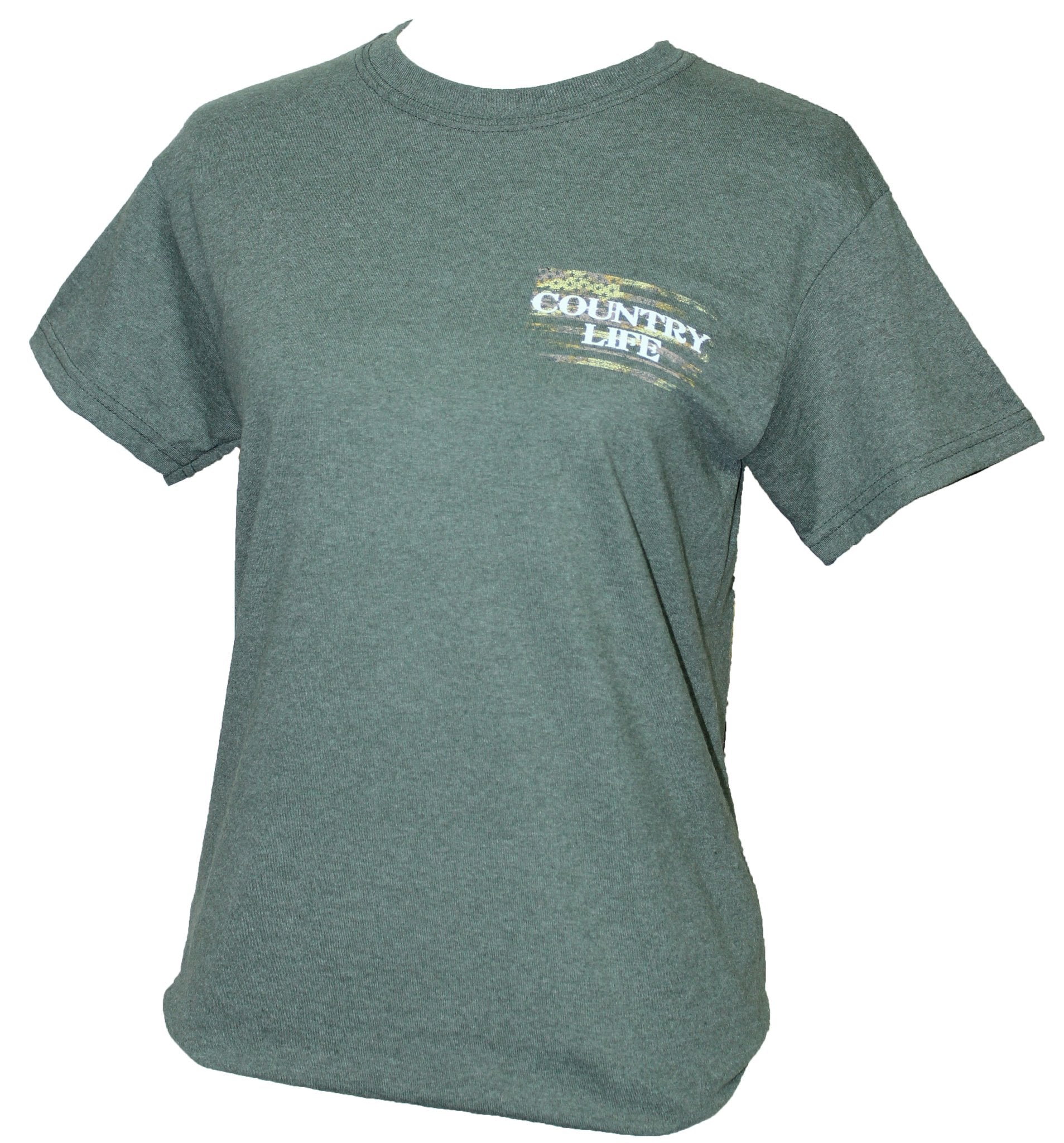 Country Life Outfitters Roads USA Truck Unisex Green T-Shirt - SimplyCuteTees