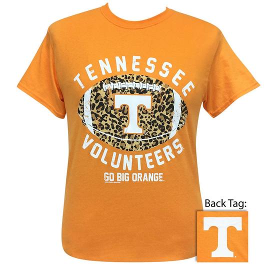 Tennessee Leopard Football T-Shirt
