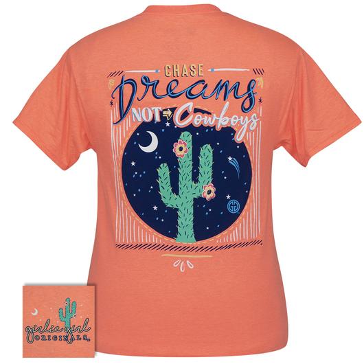 Girlie Girl Originals Preppy Chase Dreams Cactus T-Shirt - SimplyCuteTees