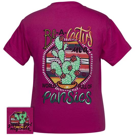Girlie Girl Originals Preppy Be A Cactus T-Shirt