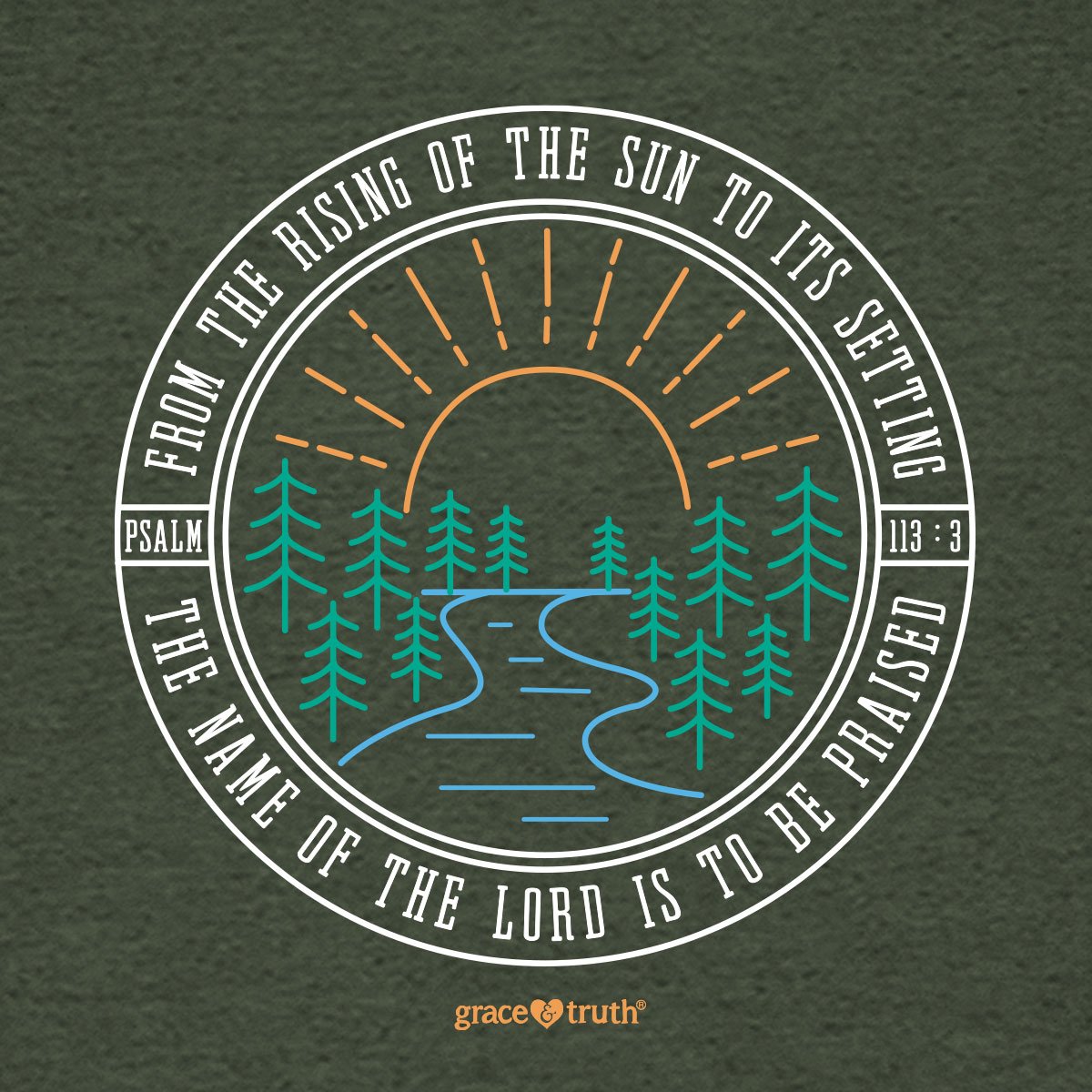 Cherished Girl Grace &amp; Truth The Name Of The Lord Christian T-Shirt