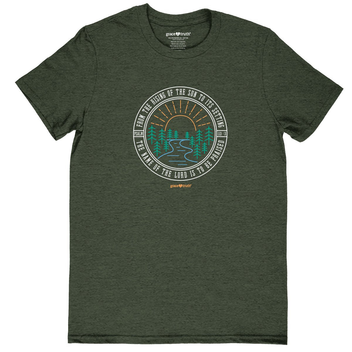 Cherished Girl Grace &amp; Truth The Name Of The Lord Christian T-Shirt