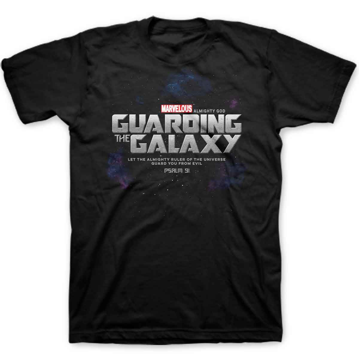 Kerusso Marvelous Almighty God Guarding the Galaxy Christian Unisex Bright T Shirt - SimplyCuteTees