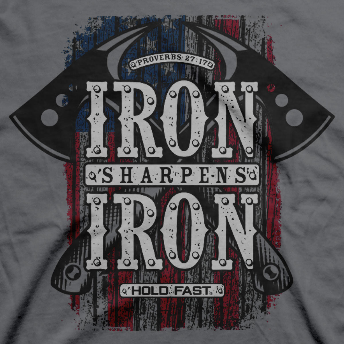 Hold Fast Iron Axes USA Unisex T-Shirt