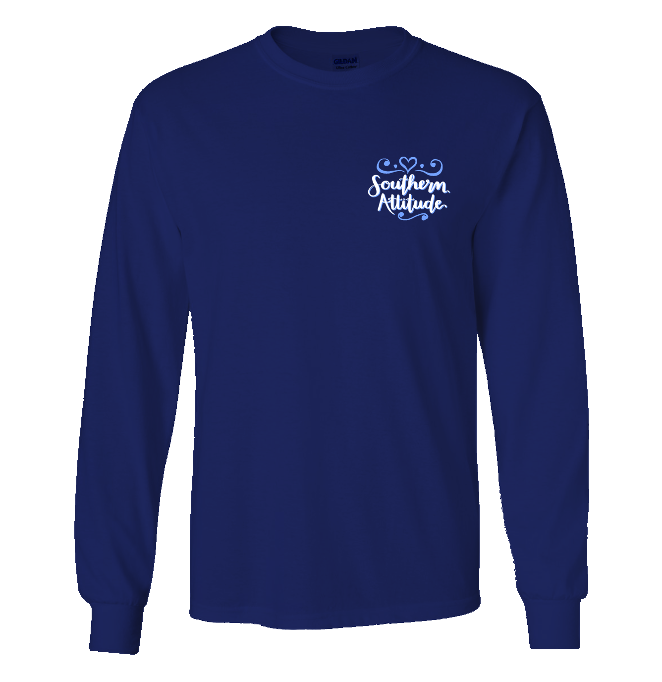 Southern Attitude Not Worth the Jail Time Long Sleeve T-Shirt