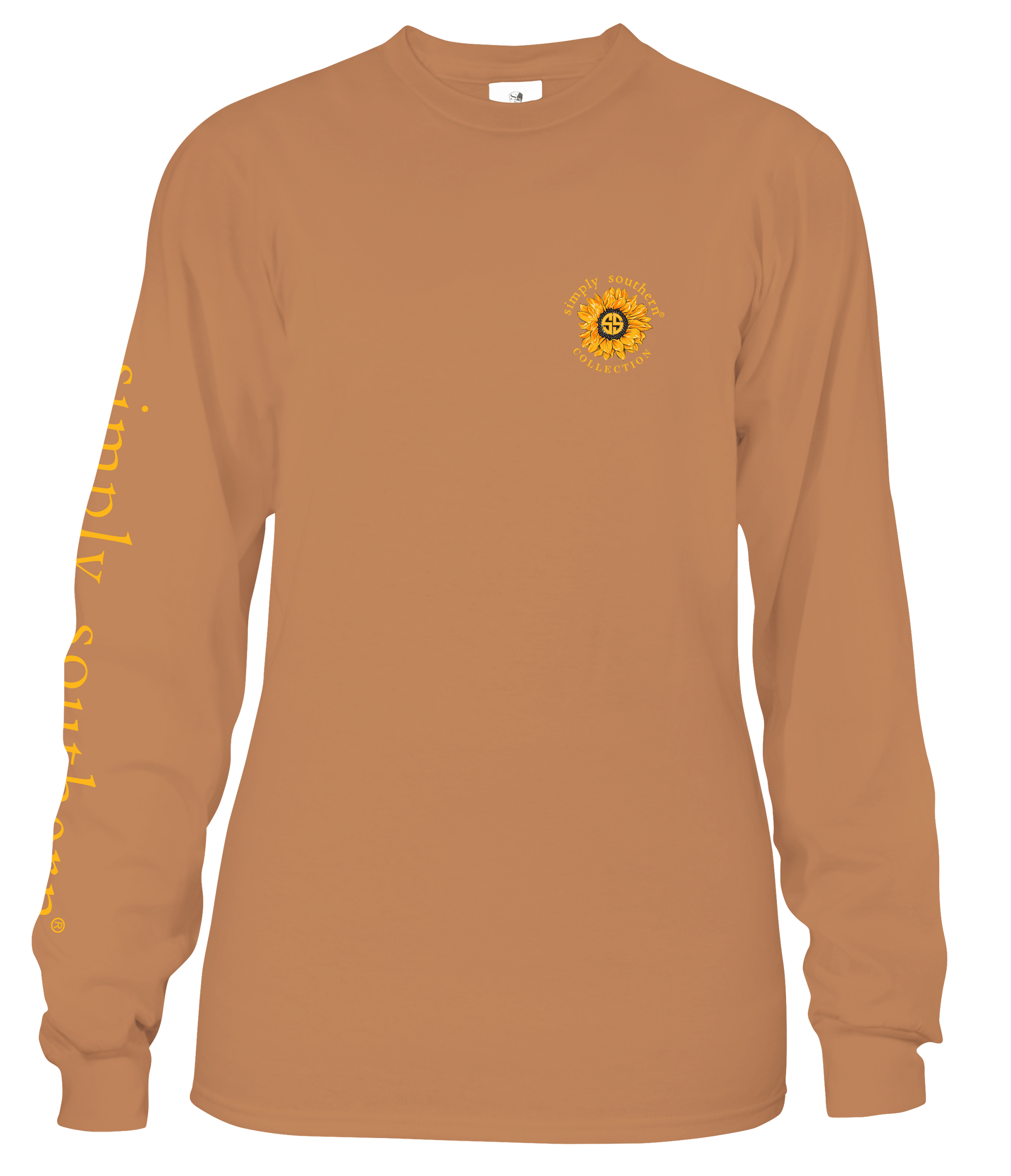 SALE Simply Southern Bumble Bee Sunflower Long Sleeve T-Shirt
