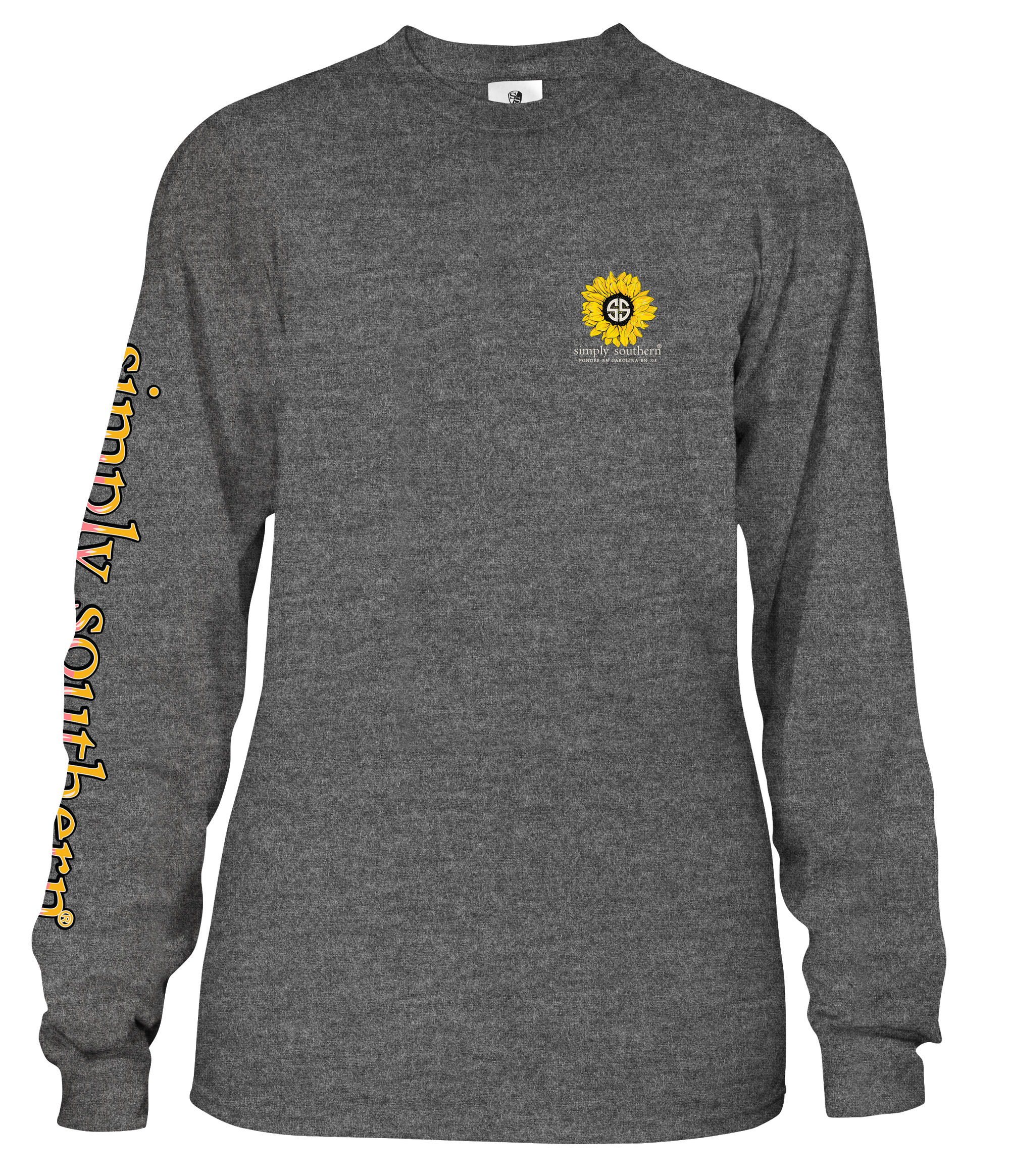 SALE Simply Southern Country Chick Cow Pig Goat Long Sleeve T-Shirt