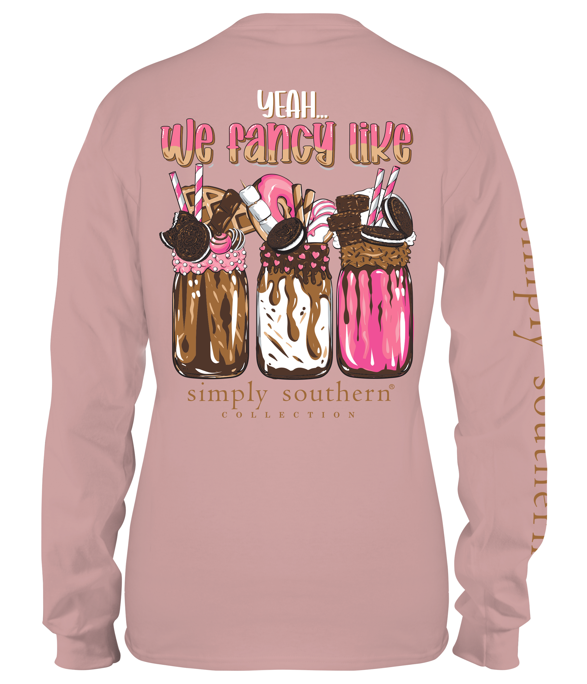 Simply Southern We Fancy Like Long Sleeve T-Shirt