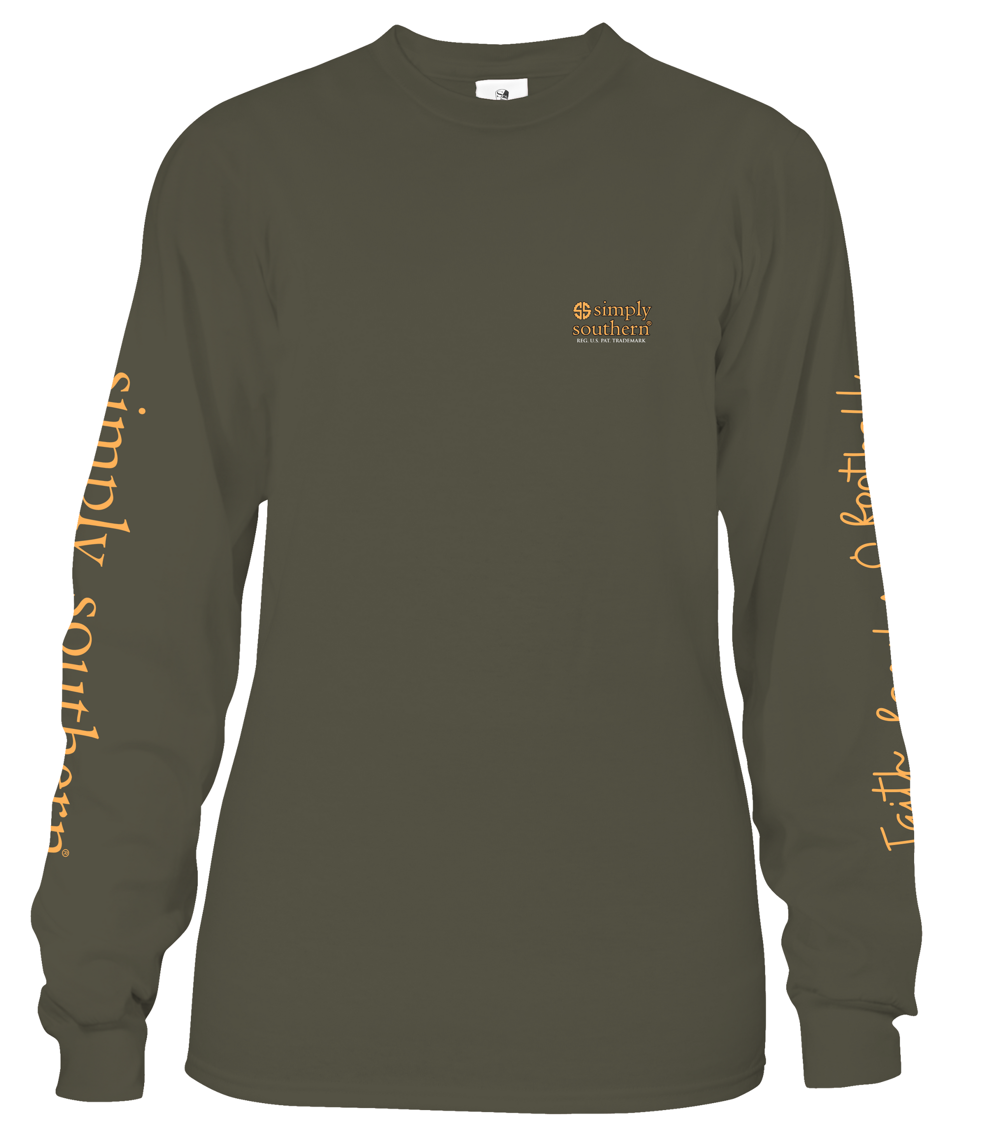 SALE Simply Southern Preppy Leopard Football Long Sleeve T-Shirt