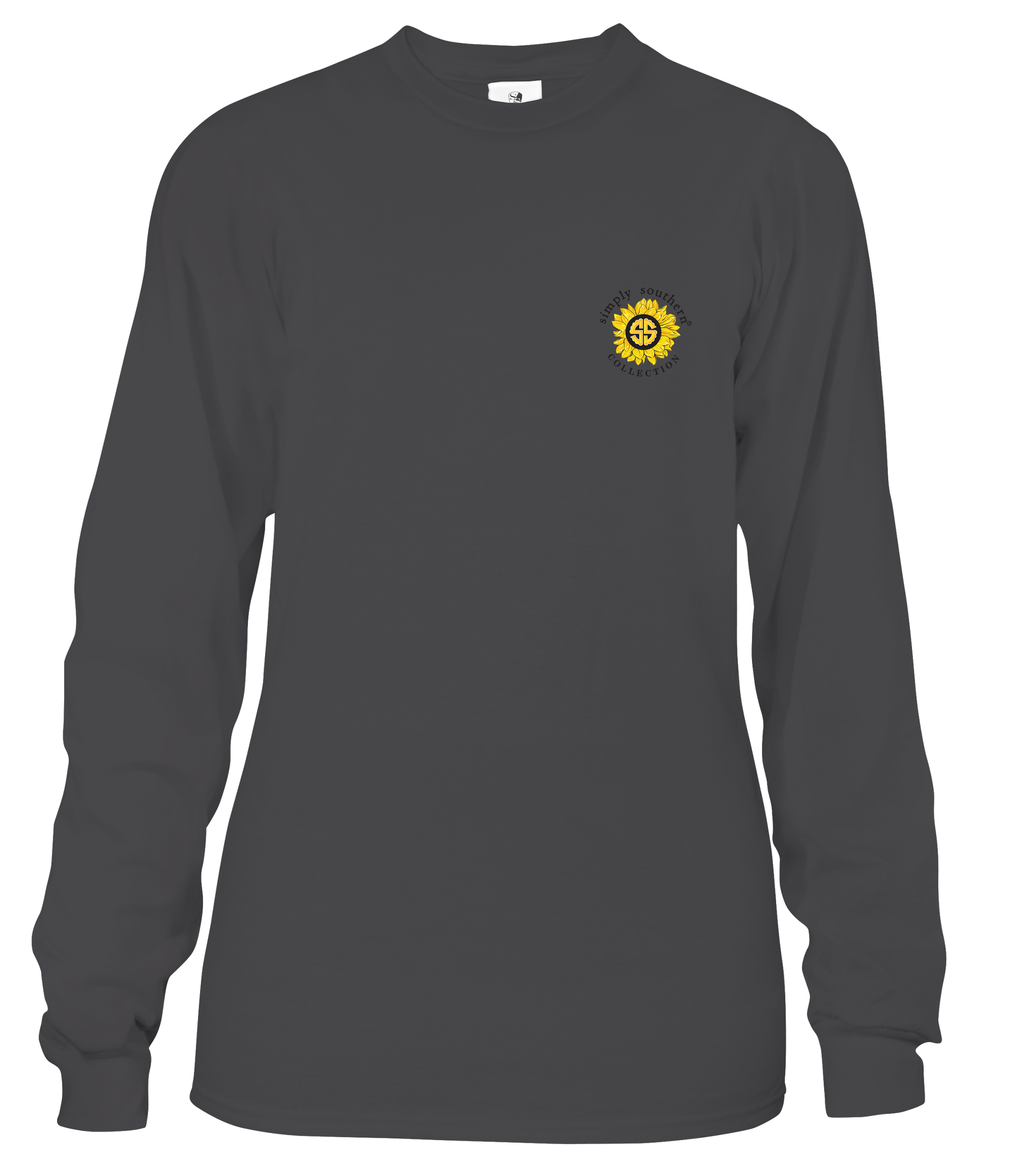 SALE Simply Southern Hey Kitty Kitty Sunflower Long Sleeve T-Shirt