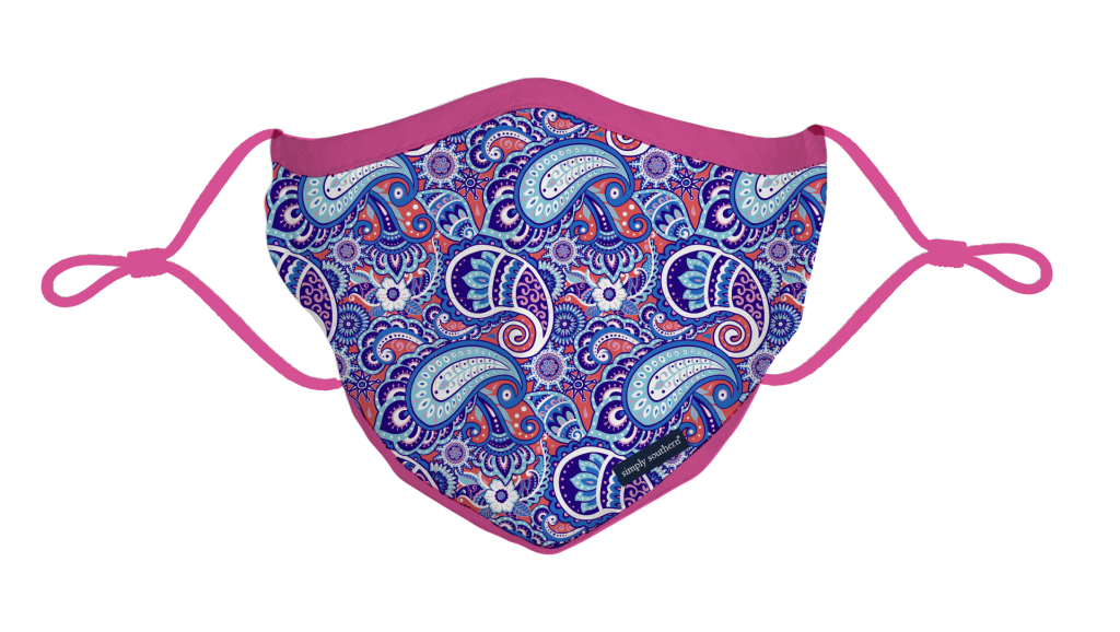 Simply Southern Preppy Paisley Protective Mask - SimplyCuteTees
