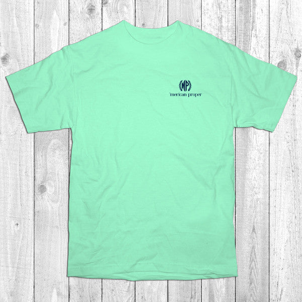 Merican Proper President Main Rules Rage Dress Think Preppy Bright T-Shirt
