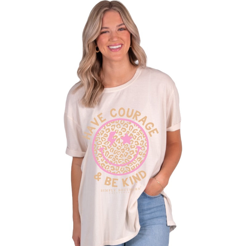 Simply Southern Be Kind Over Sized Vintage T-Shirt