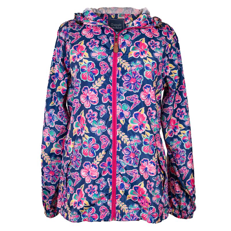 Simply Southern Butterfly Rain Jacket
