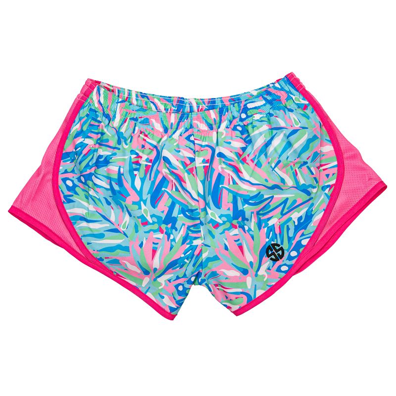 Simply Southern Preppy Abstract Run Shorts