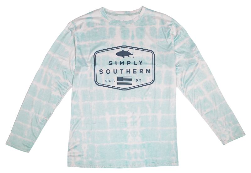 SALE Simply Southern USA Logo Rash Guard Swim UV Protection Unisex Long Sleeve T-Shirt