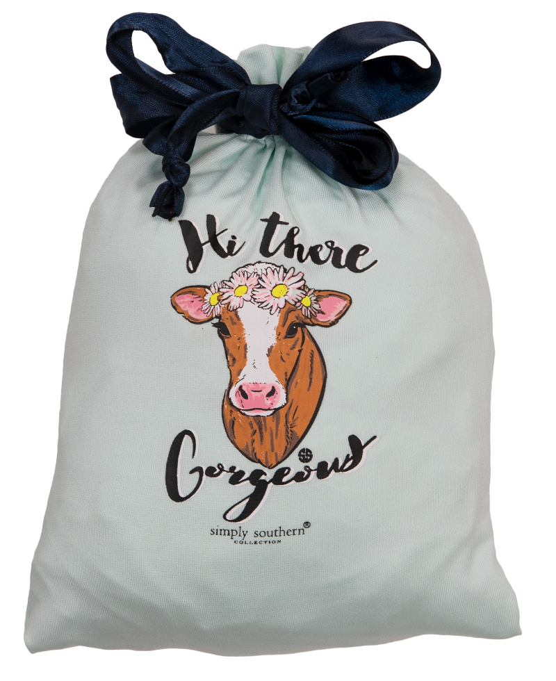Simply Southern Gorgeous Cow Night Gown - SimplyCuteTees