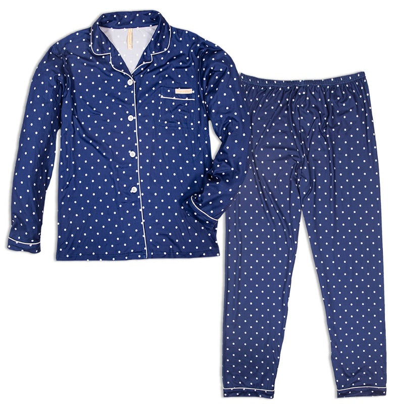 Simply Southern Dots PJ Pants &amp; Top Set - SimplyCuteTees