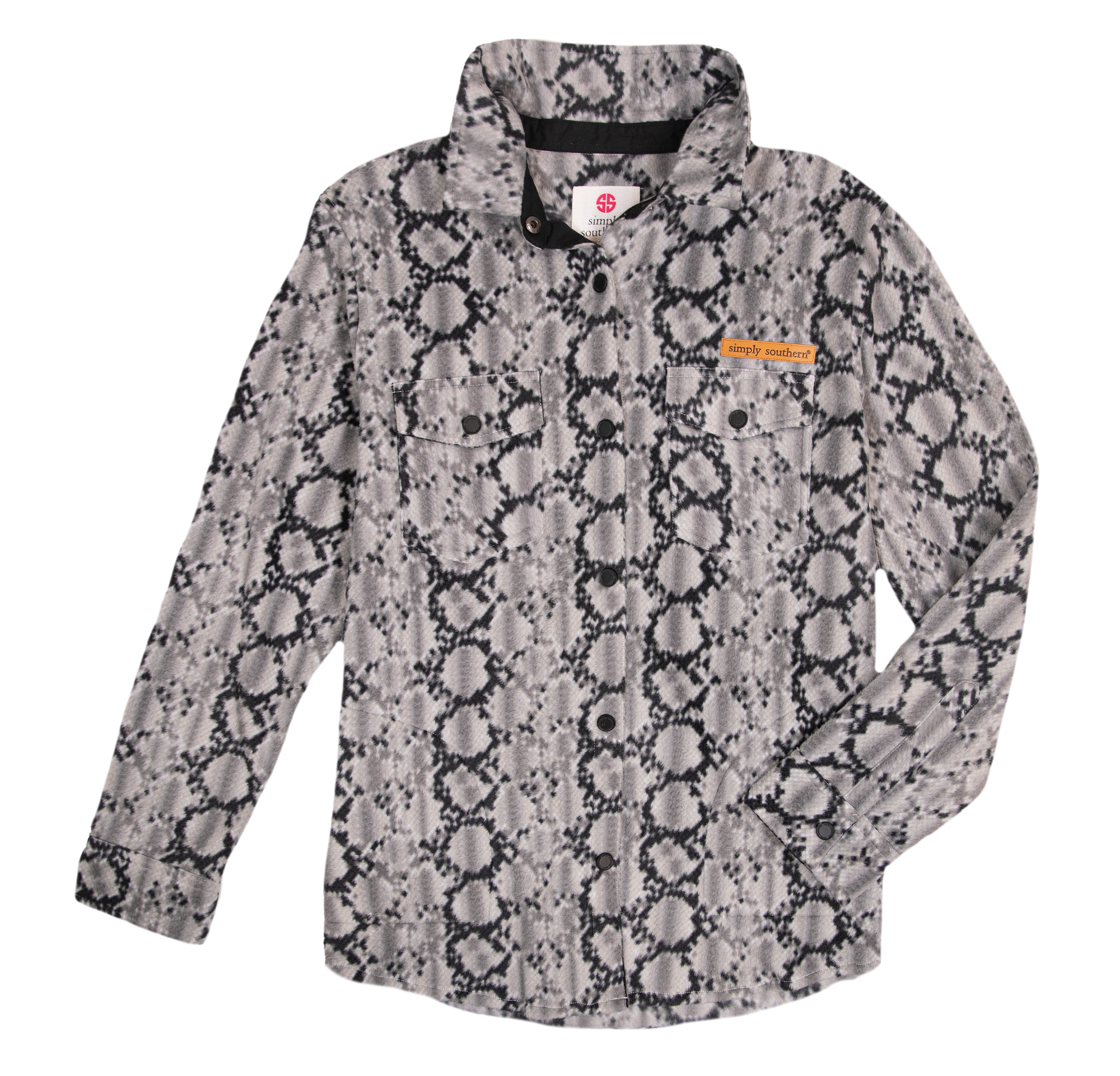 Simply Southern Snake Jacket Shacket - SimplyCuteTees