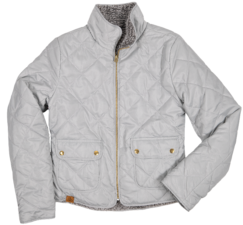 SALE Simply Southern Grey Reversible Sherpa Shacket Jacket