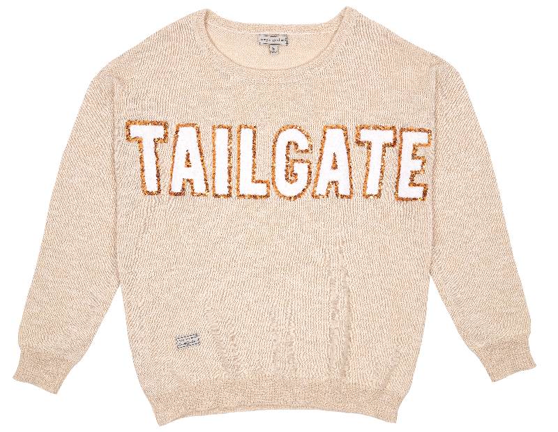 Simply Southern Tailgate Football Everyday Long Sleeve Sweater