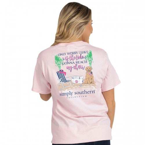 SALE Simply Southern Preppy Beach Tide Chair T-Shirt - SimplyCuteTees