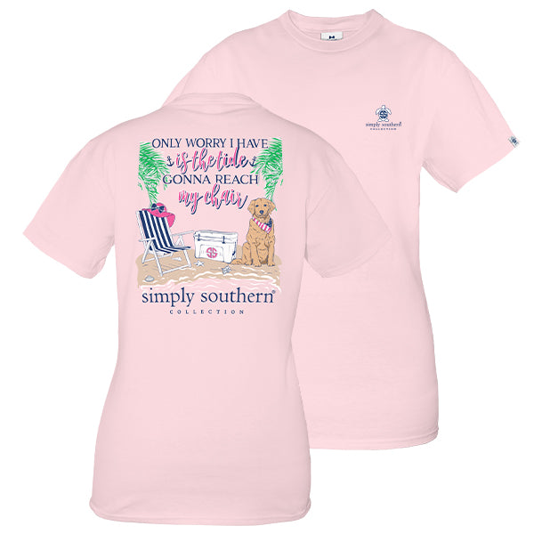 SALE Simply Southern Preppy Beach Tide Chair T-Shirt - SimplyCuteTees