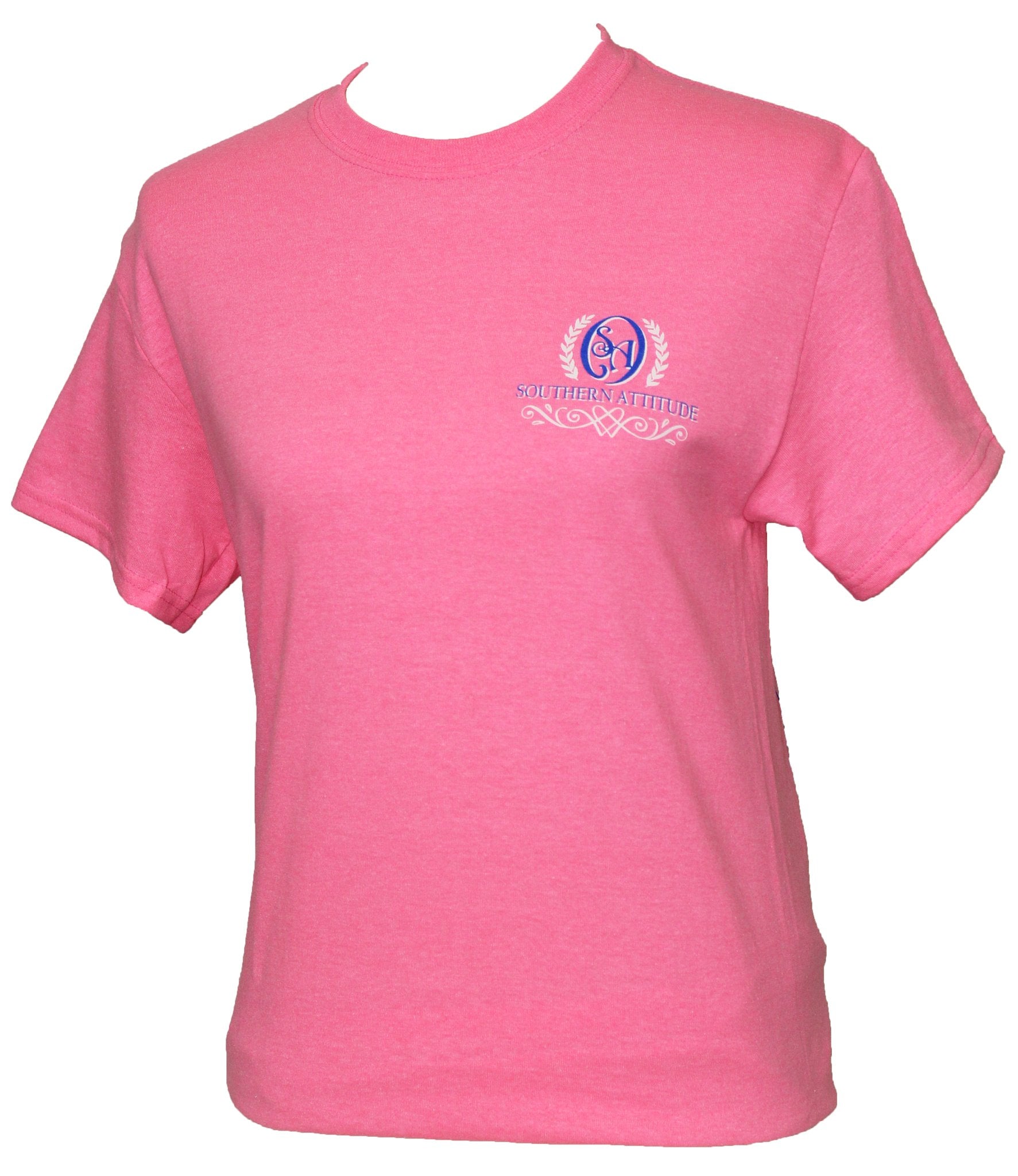 Southern Attitude Preppy Hand Over My Mouth T-Shirt