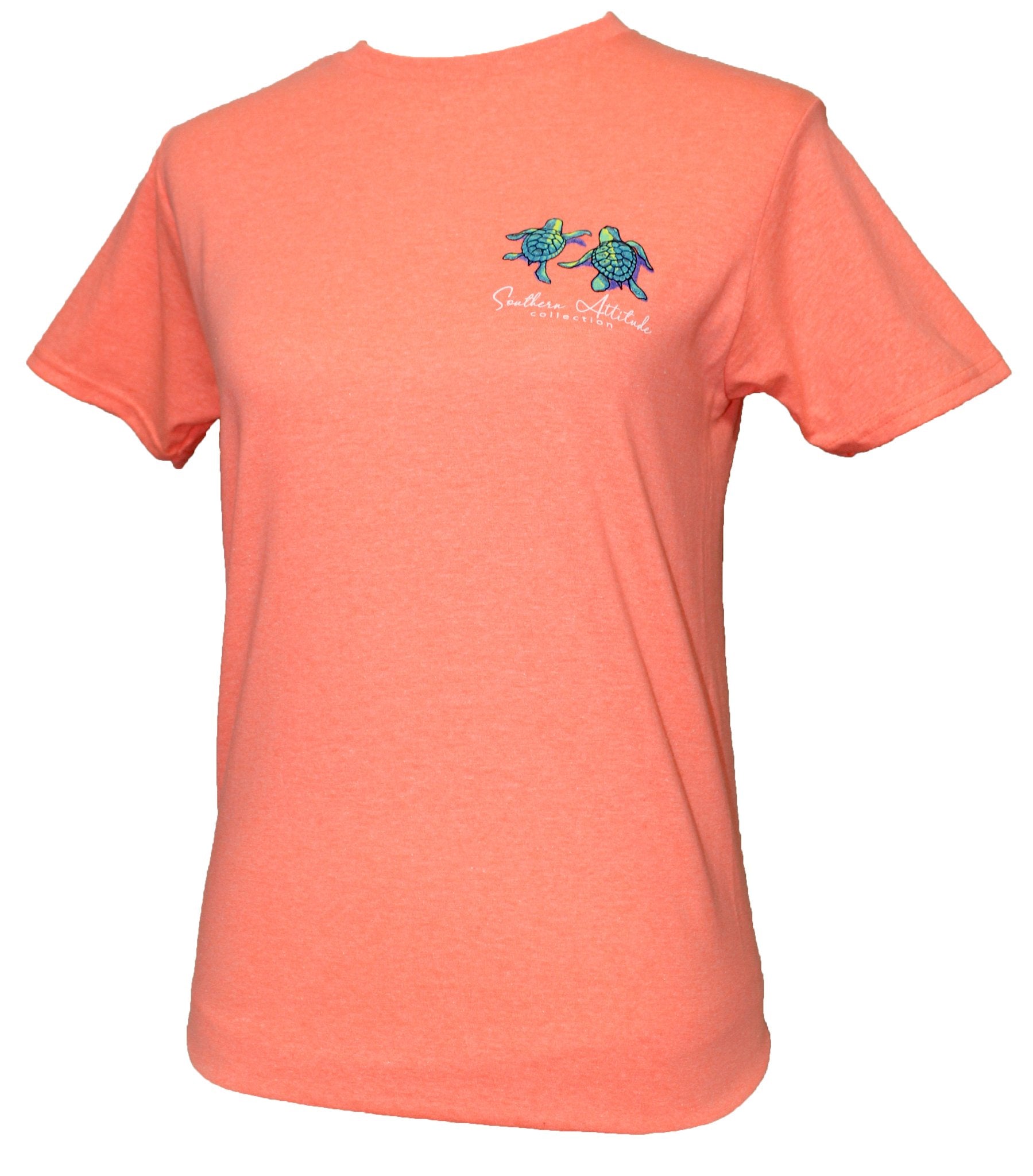 Southern Attitude Salty Since Birth Turtles T-Shirt