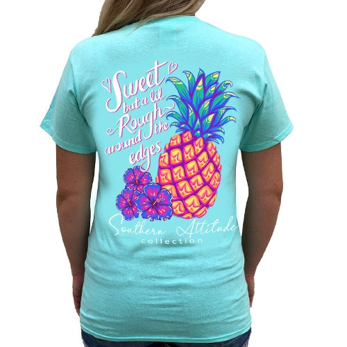 Southern Attitude Preppy Rough Pineapple T-Shirt - SimplyCuteTees
