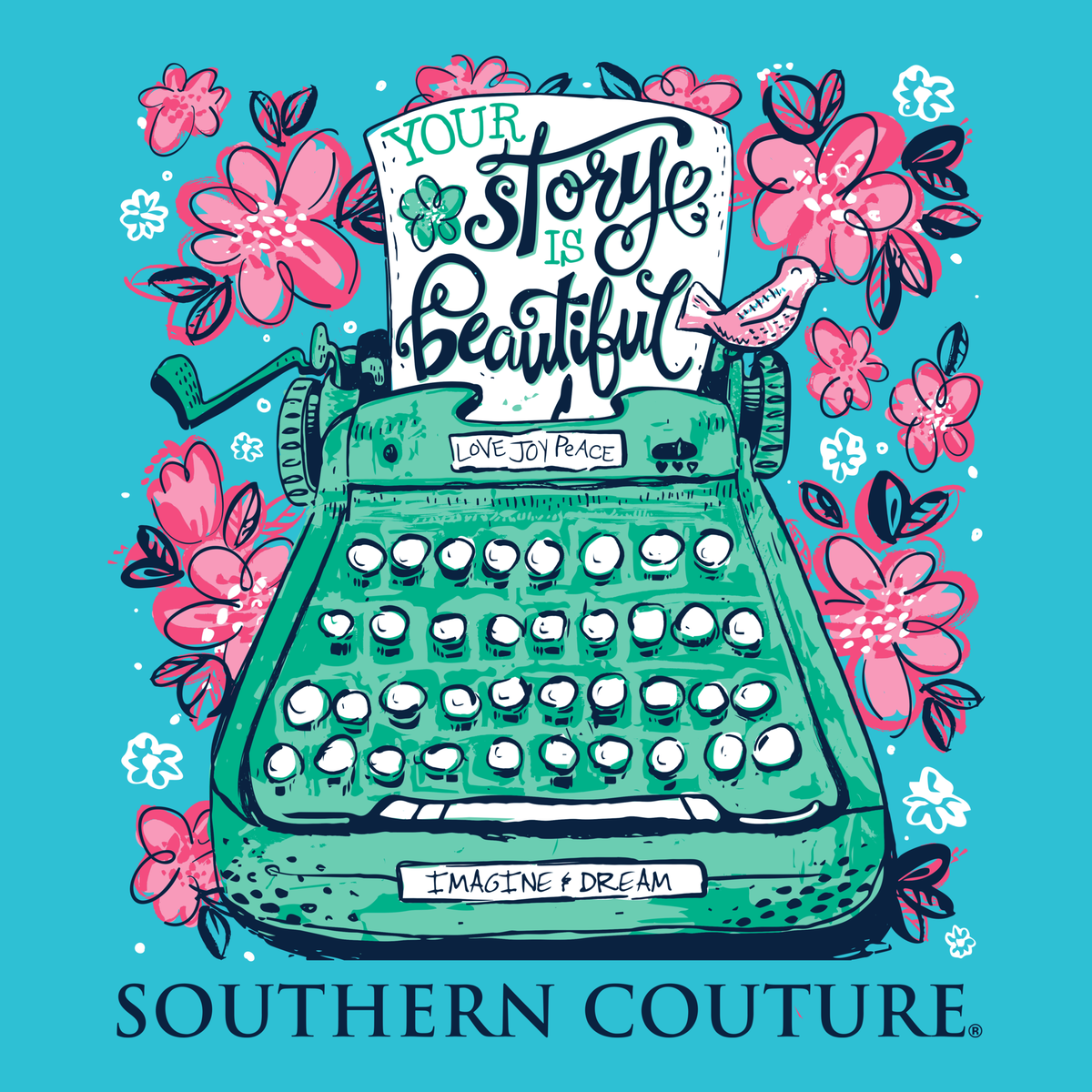 Southern Couture Story is Beautiful Comfort Colors T-Shirt