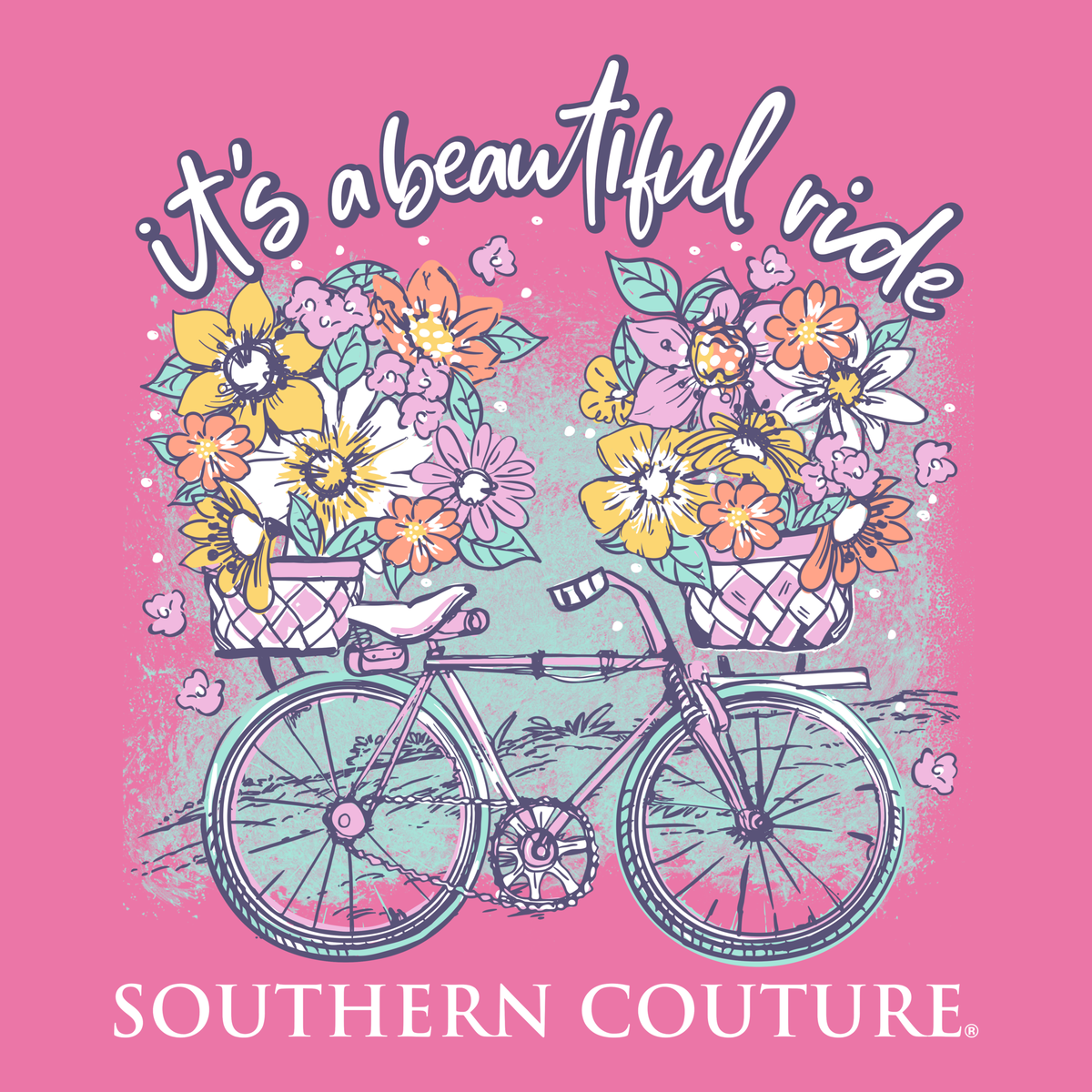 Southern Couture Classic It's A Beautiful Ride T-Shirt