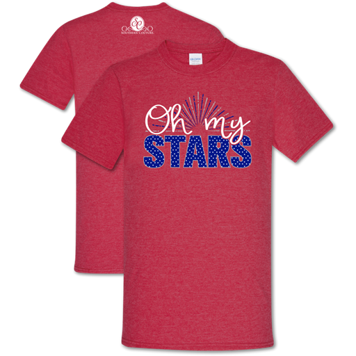 Southern Couture Soft Collection Oh My Stars T-Shirt - SimplyCuteTees