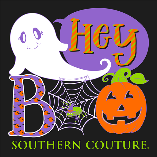 SALE Southern Couture Classic Boo Halloween Fall T-Shirt
