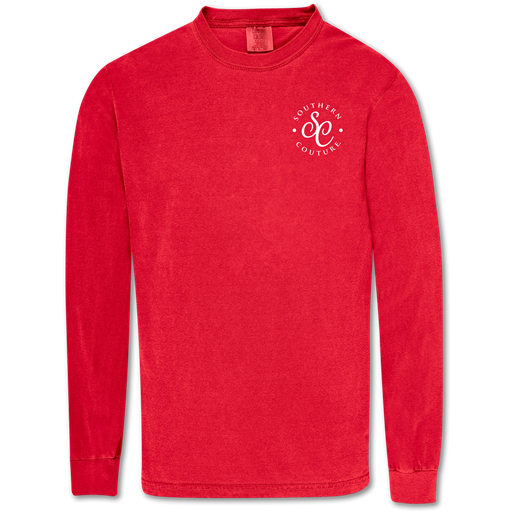 SALE Southern Couture Road Trips Always Comfort Colors Long Sleeve T-Shirt