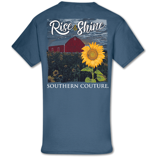 Southern Couture Classic Rise &amp; Shine Sunflower T-Shirt