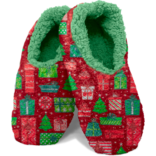 Southern Couture Super Soft Fuzzy Slippers With Grips - SimplyCuteTees