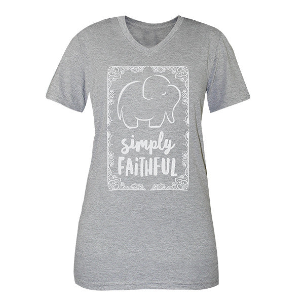 SALE Simply Faithful By Simply Southern Elephant Logo T-Shirt