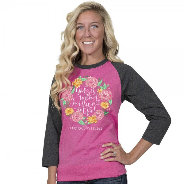SALE Simply Faithful By Simply Southern Will Not Fail Long Sleeve T-Shirt