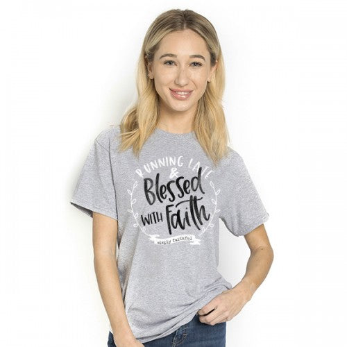 Simply Faithful By Simply Southern Running Late T-Shirt - SimplyCuteTees