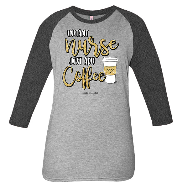 SALE Simply Faithful By Simply Southern Instant Nurse Long Sleeve T-Shirt