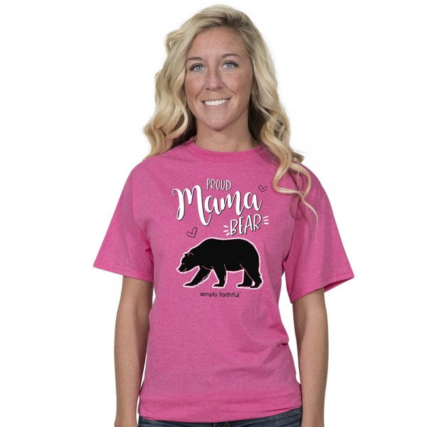 SALE Simply Faithful By Simply Southern Proud Mama Bear T-Shirt