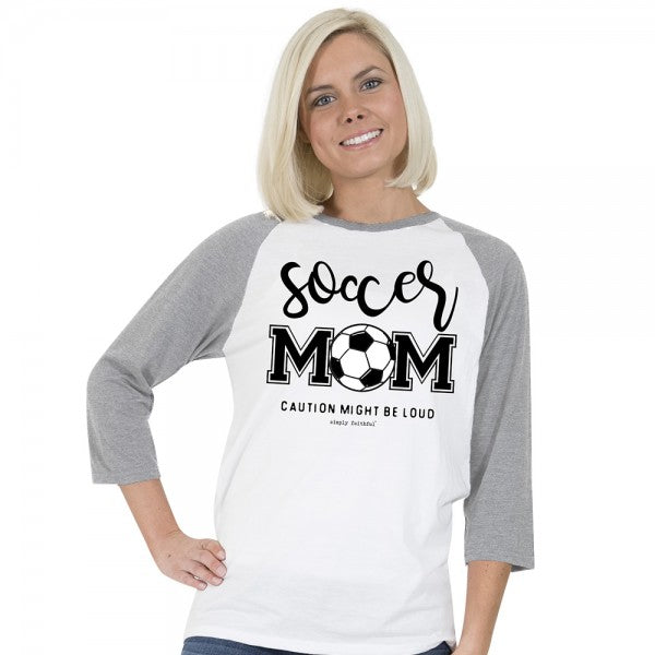 SALE Simply Faithful By Simply Southern Soccer Mom Long Sleeve T-Shirt