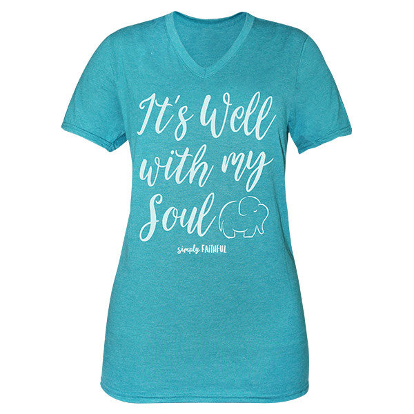 SALE Simply Faithful By Simply Southern Well With My Soul T-Shirt