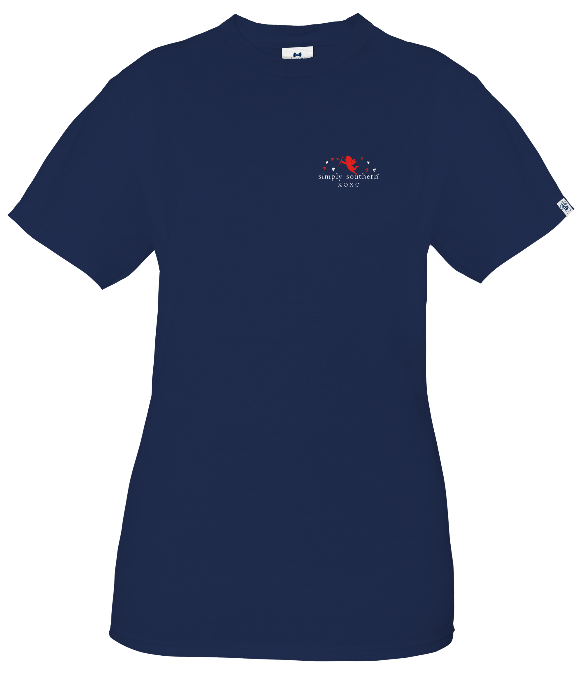 Simply Southern Be Mine Valentine Flowers T-Shirt - SimplyCuteTees